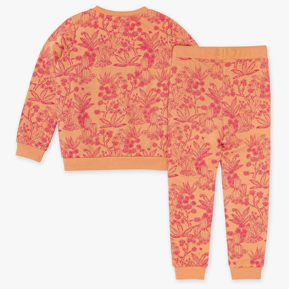 Burt's Bees Coral Floral Baby Set - Picture 3 of 3